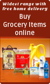 Buy grocery items online.