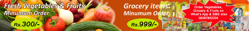 Buy vegetables and fruits online